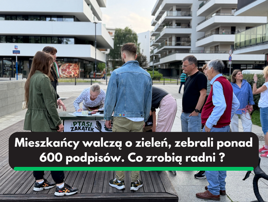 600 podpisów w trzy dni. Żoliborz broni Ptasiego Zakątka