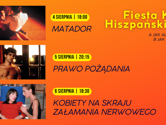 Fiesta Kina Hiszpańskiego w Kinie Wisła