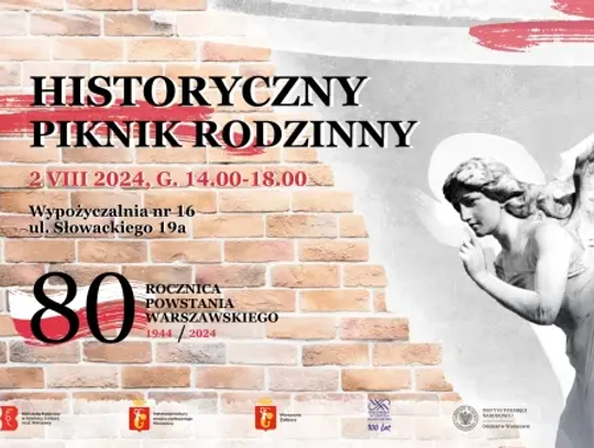 Historyczny piknik rodzinny z okazji 80. rocznicy Powstania Warszawskiego