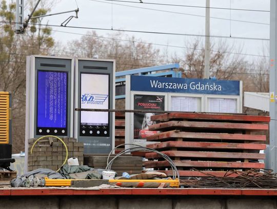 Kolejarze wybudują dodatkowy peron na stacji Warszawa Gdańska