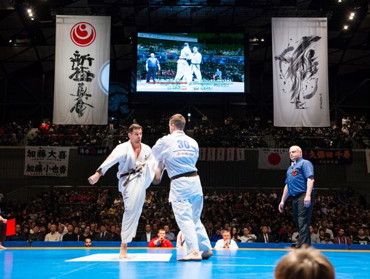 Maciej Mazur wicemistrzem świata w karate kontaktowym