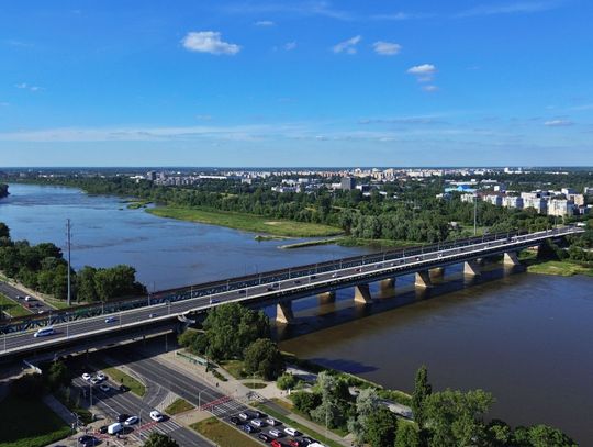 Niewybuch przy Moście Gdańskim sparaliżował ruch w centrum miasta