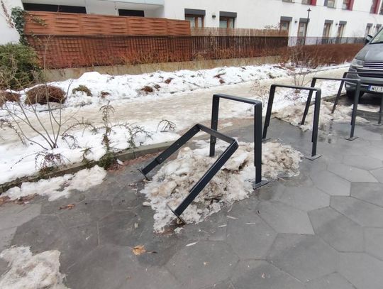 Niszczą nową zieleń i infrastrukturę na Brandysa