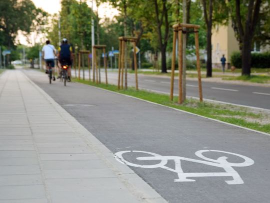 Nowe drogi dla rowerów na Wrzecionie i Młocinach