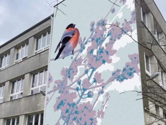 Nowy mural na Żoliborzu ozdobi podstawówkę na Sadach Żoliborskich