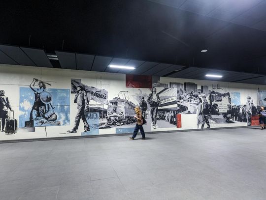 Nowy tunel na stacji Warszawa Gdańska otwarty