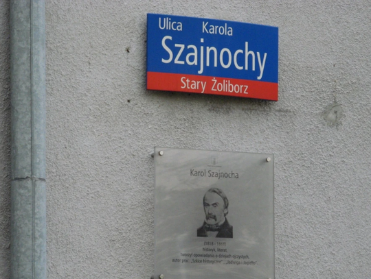 Patroni żoliborskich ulic: Karol Szajnocha