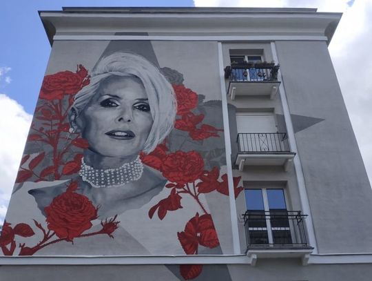 Powstał kolejny mural Kory. Tym razem na Bielanach