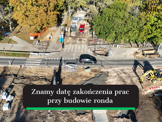 Rondo na skrzyżowaniu Krasińskiego i Przasnyskiej. Znamy datę zakończenia prac