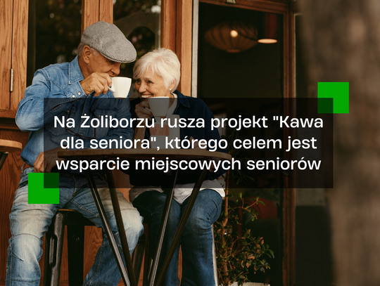Startuje projekt "Kawa dla seniora" na Żoliborzu