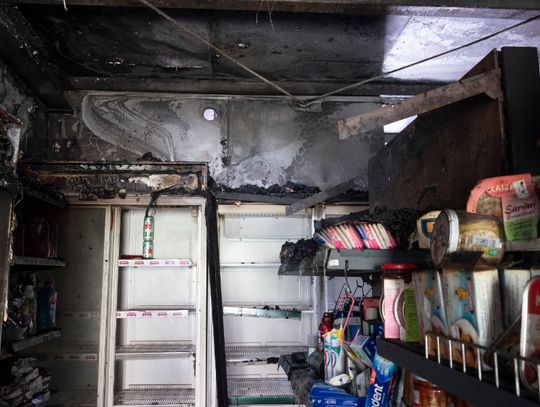 Tragiczny pożar w lokalnym sklepie - Mieszkańcy zbierają fundusze na odbudowę