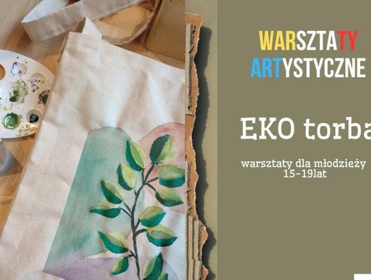 Twórcze popołudnie z ekologiczną torbą – warsztaty dla młodzieży w Bibliotece na Śmiałej