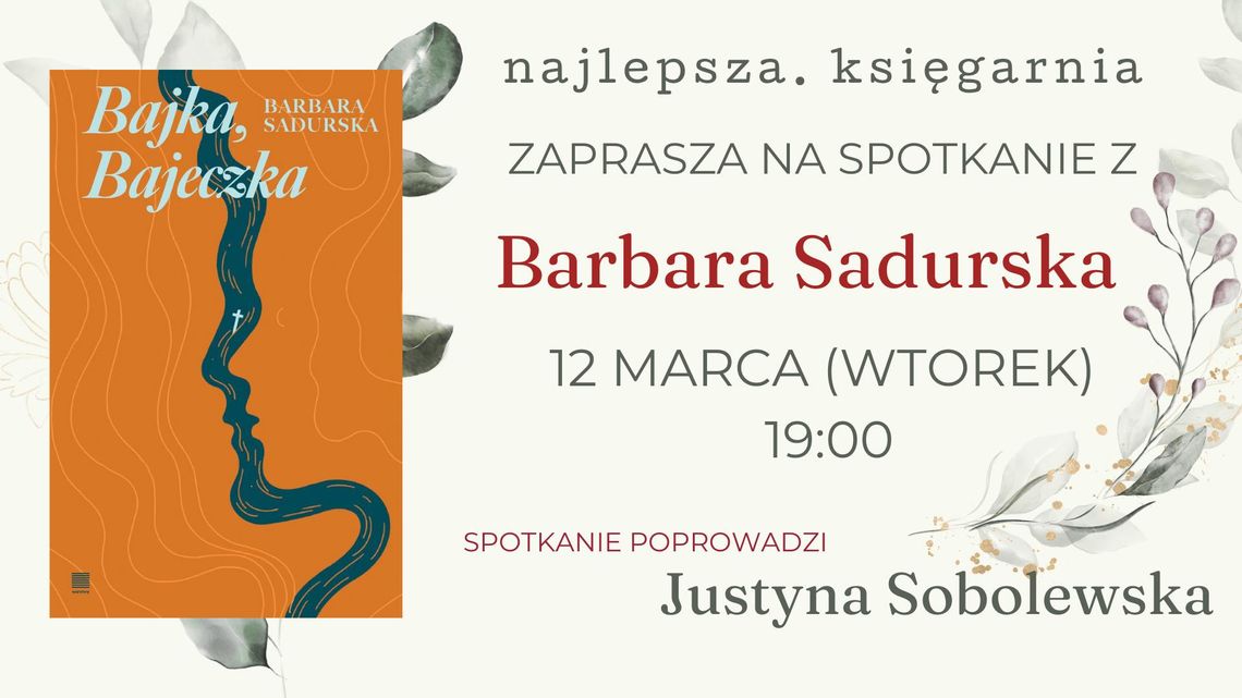 Barbara Sadurska w Najlepszej Księgarni