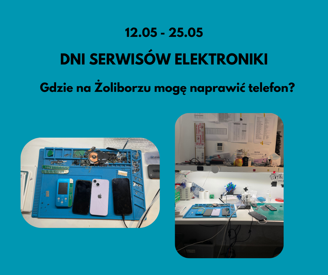 Dni Serwisów Elektroniki z Gazetą Żoliborza