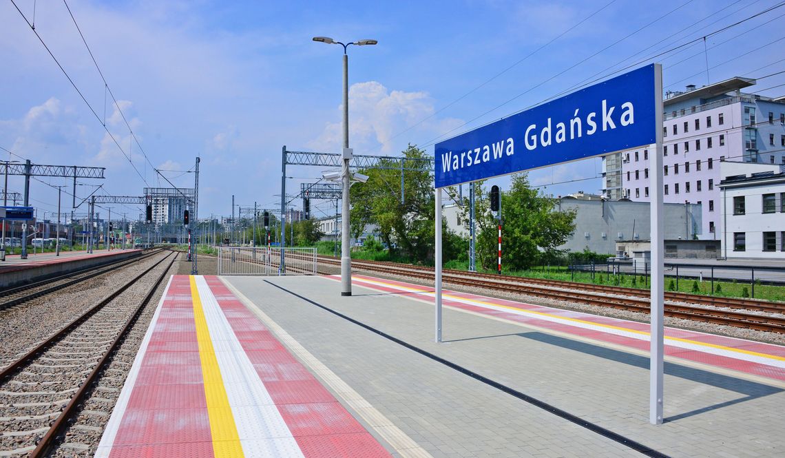 Dwie kładki z Żoliborza na perony. Umowa na rozbudowę stacji Warszawa Gdańska podpisana