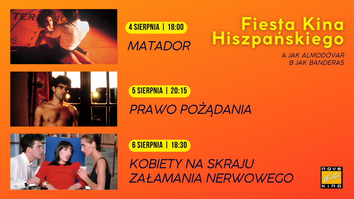 Fiesta Kina Hiszpańskiego w Kinie Wisła