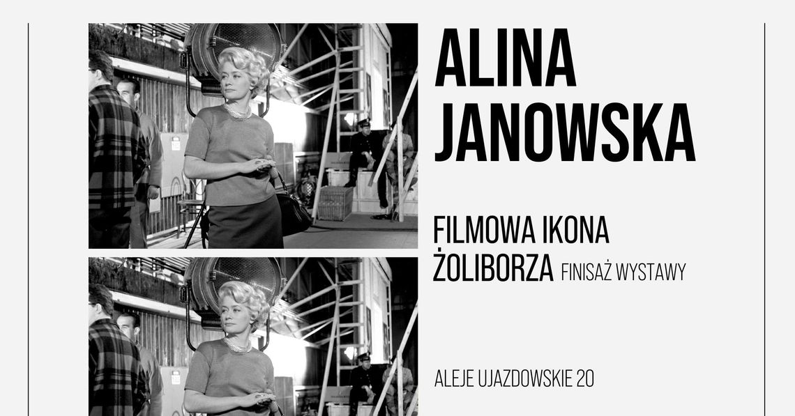 Finisaż wystawy Alina Janowska. Filmowa ikona Żoliborza