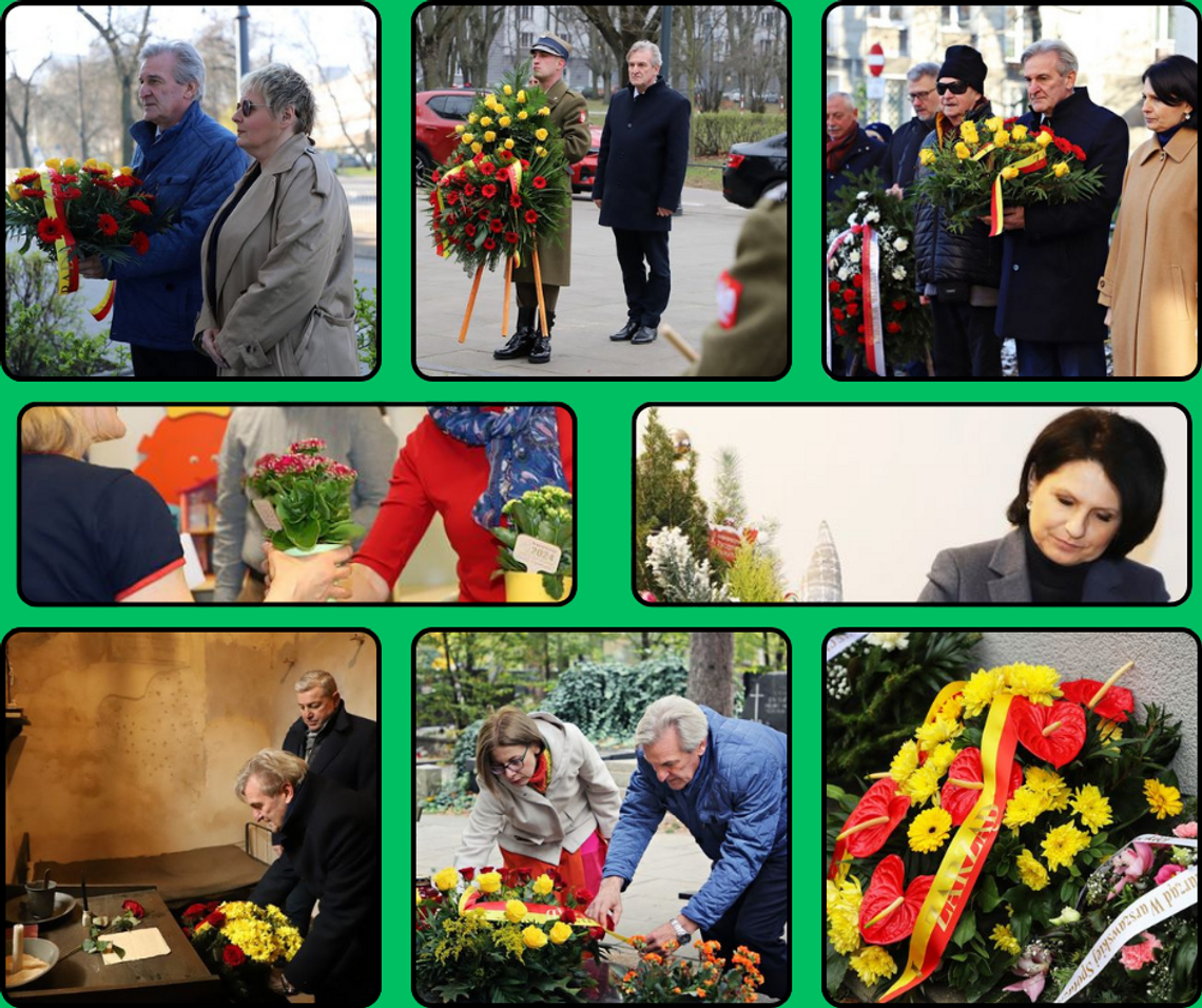 Gdy burmistrz Michalec składa kwiaty, a dialog kwitnie gdzie indziej