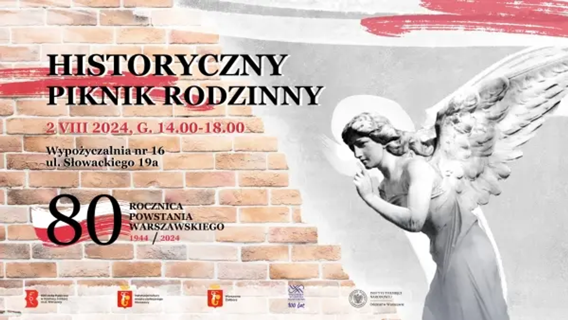 Historyczny piknik rodzinny z okazji 80. rocznicy Powstania Warszawskiego