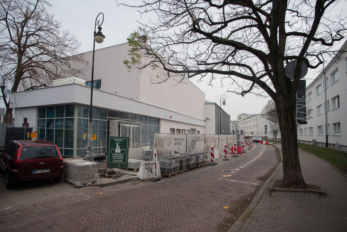 Kino Tęcza coraz bliżej finału. Na budowie widać wyraźny postęp