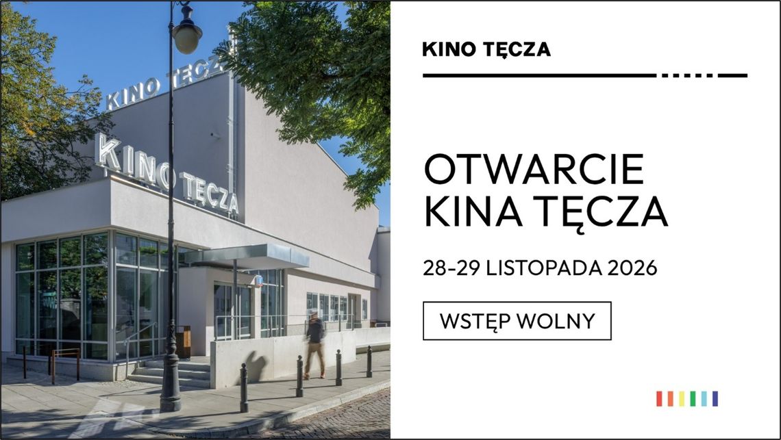 Kino Tęcza wraca po latach! Znamy datę otwarcia kultowego miejsca Kino Tęcza wraca po latach! Znamy datę otwarcia kultowego miejsca
