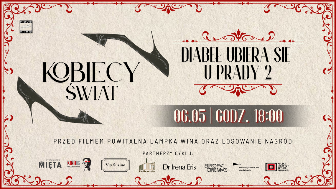 Kobiecy wieczór z modą i filmem – „Diabeł ubiera się u Prady 2"