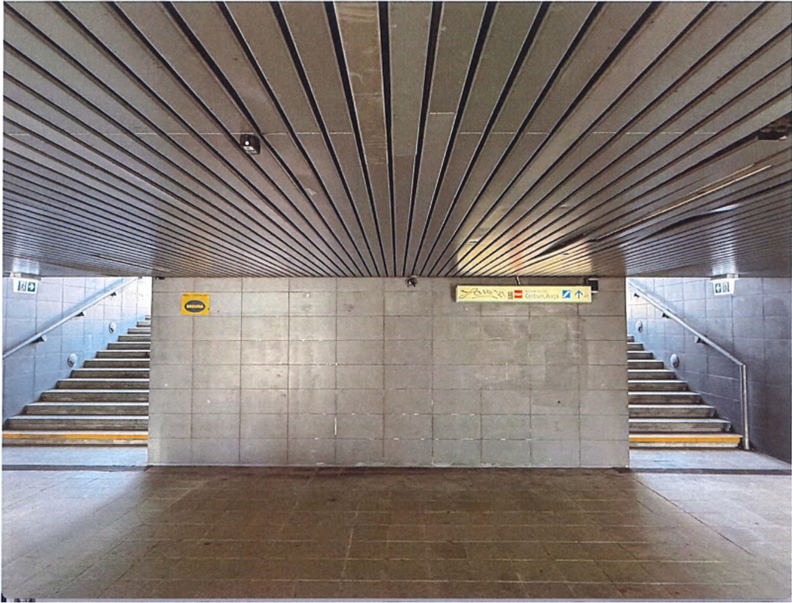 Kolorowy Żoliborz w metrze? Radny chce muralu w przejściu przy stacji Marymont