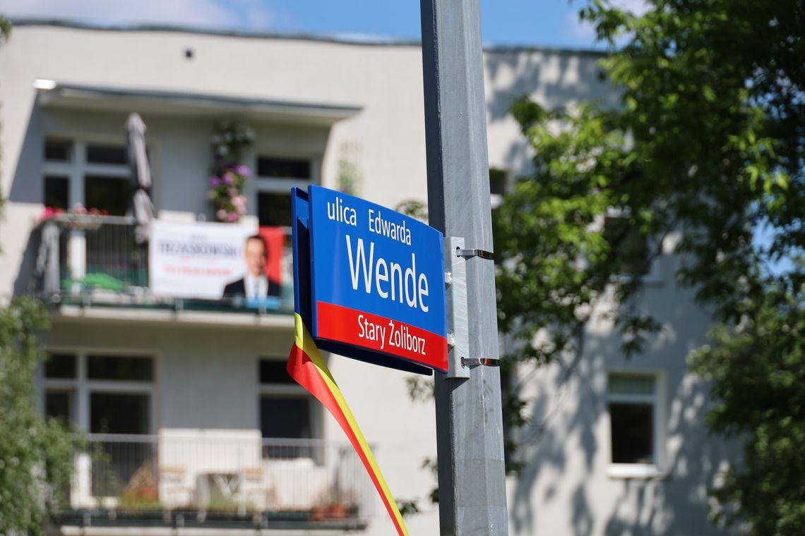 Mec. Edward Wende patronem ulicy