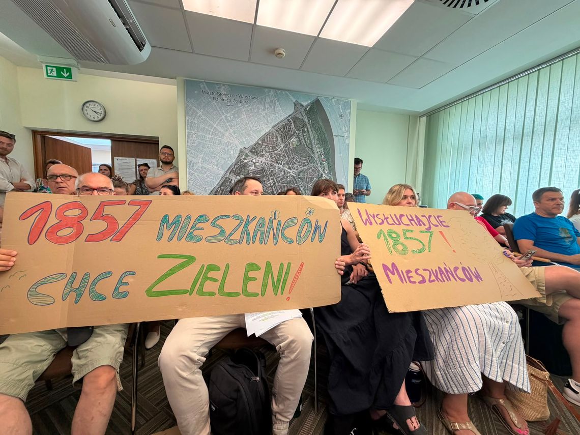 Mieszkańcy bronią Ptasiego Zakątka przed budową przedszkola i żłobka Mieszkańcy bronią Ptasiego Zakątka przed budową przedszkola i żłobka