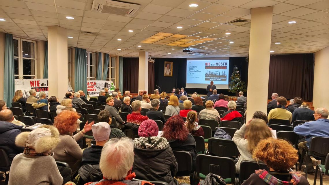 Mieszkańcy sprzeciwiają się budowie Mostu Krasińskiego. Zamiast tramwaju proponują metro