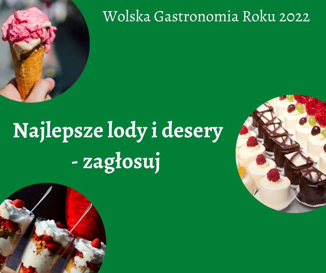 Najlepsze lody i desery na Woli - zagłosuj
