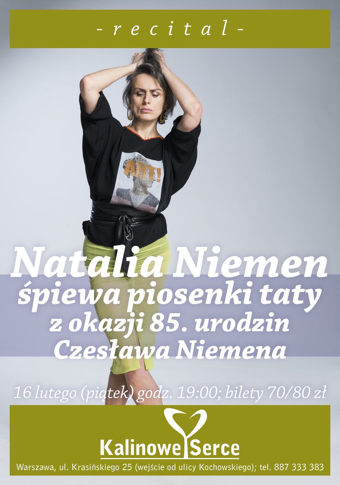Natalia Niemen zaśpiewa piosenki taty w Kalinowym Sercu