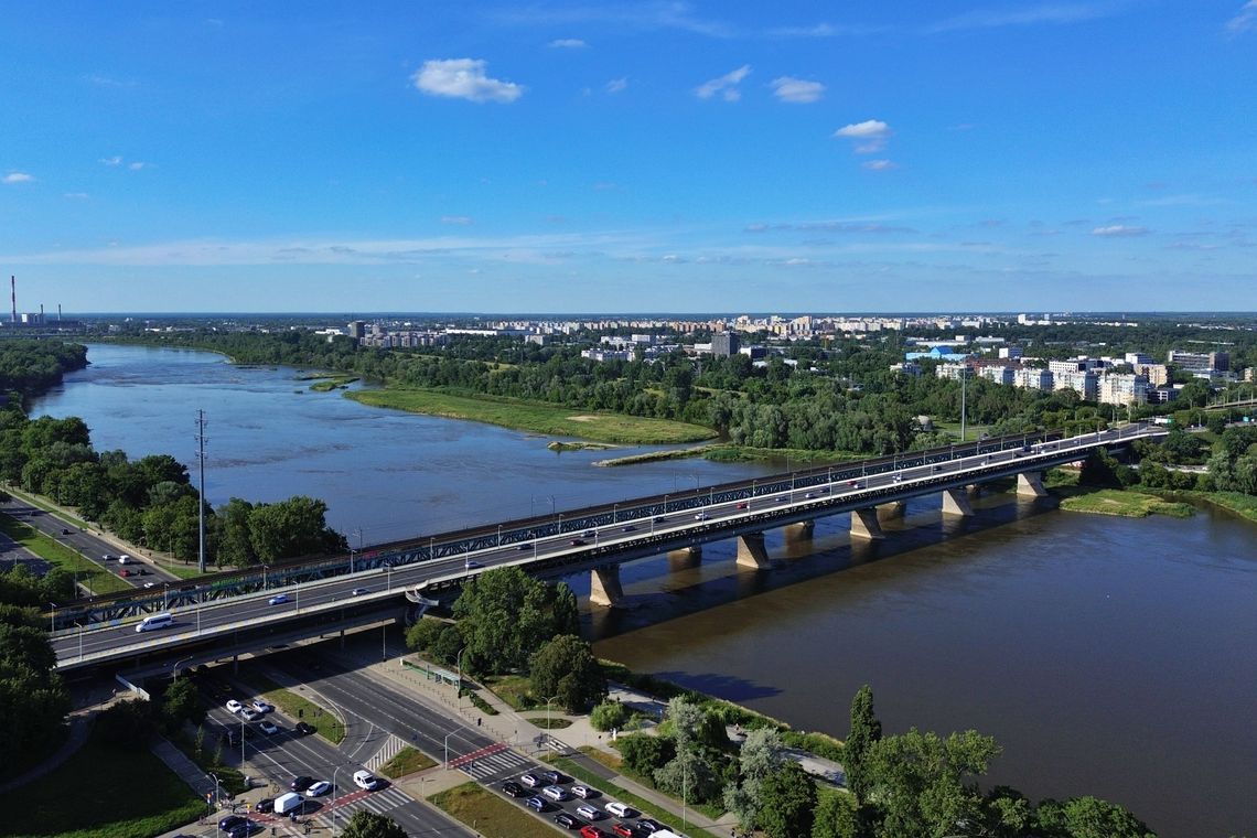 Niewybuch przy Moście Gdańskim sparaliżował ruch w centrum miasta