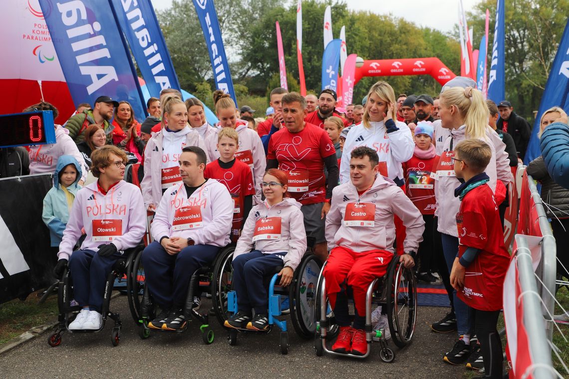 Orlen Paraolympic Run na Żoliborzu