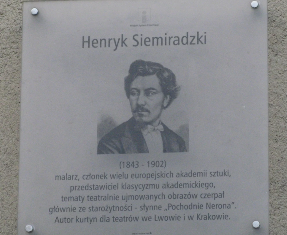 Patroni żoliborskich ulic: Henryk Siemiradzki