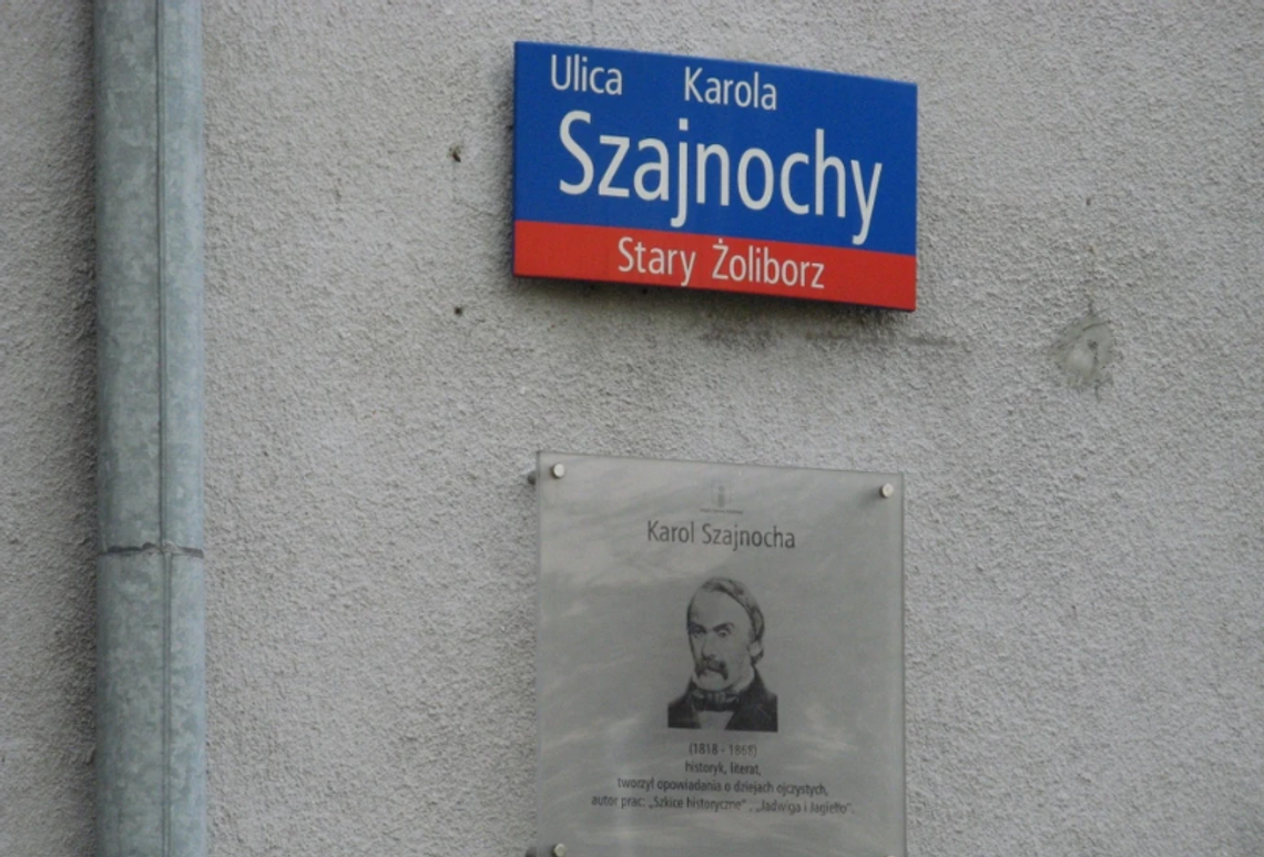 Patroni żoliborskich ulic: Karol Szajnocha