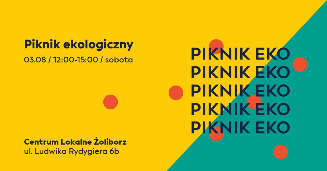 Piknik ekologiczny w Centrum Lokalnym Żoliborz