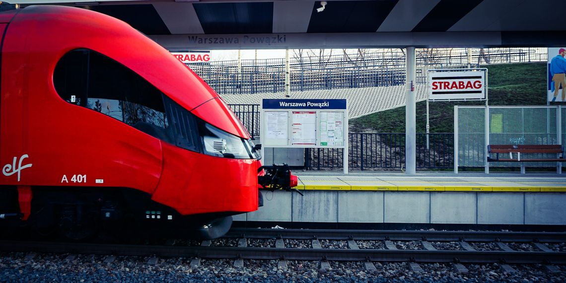 Pociągi zatrzymujące się na stacji Warszawa Powązki ze zmianami w kursowaniu
