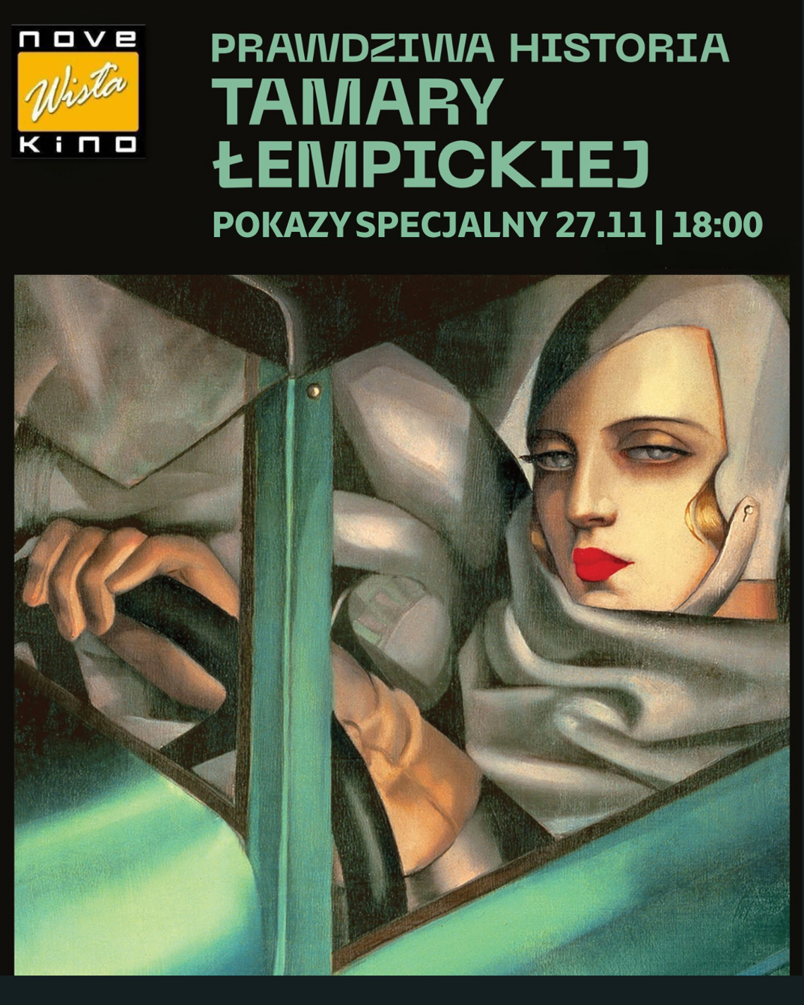 Pokaz specjalny filmu „Prawdziwa historia Tamary Łempickiej” już 27 listopada