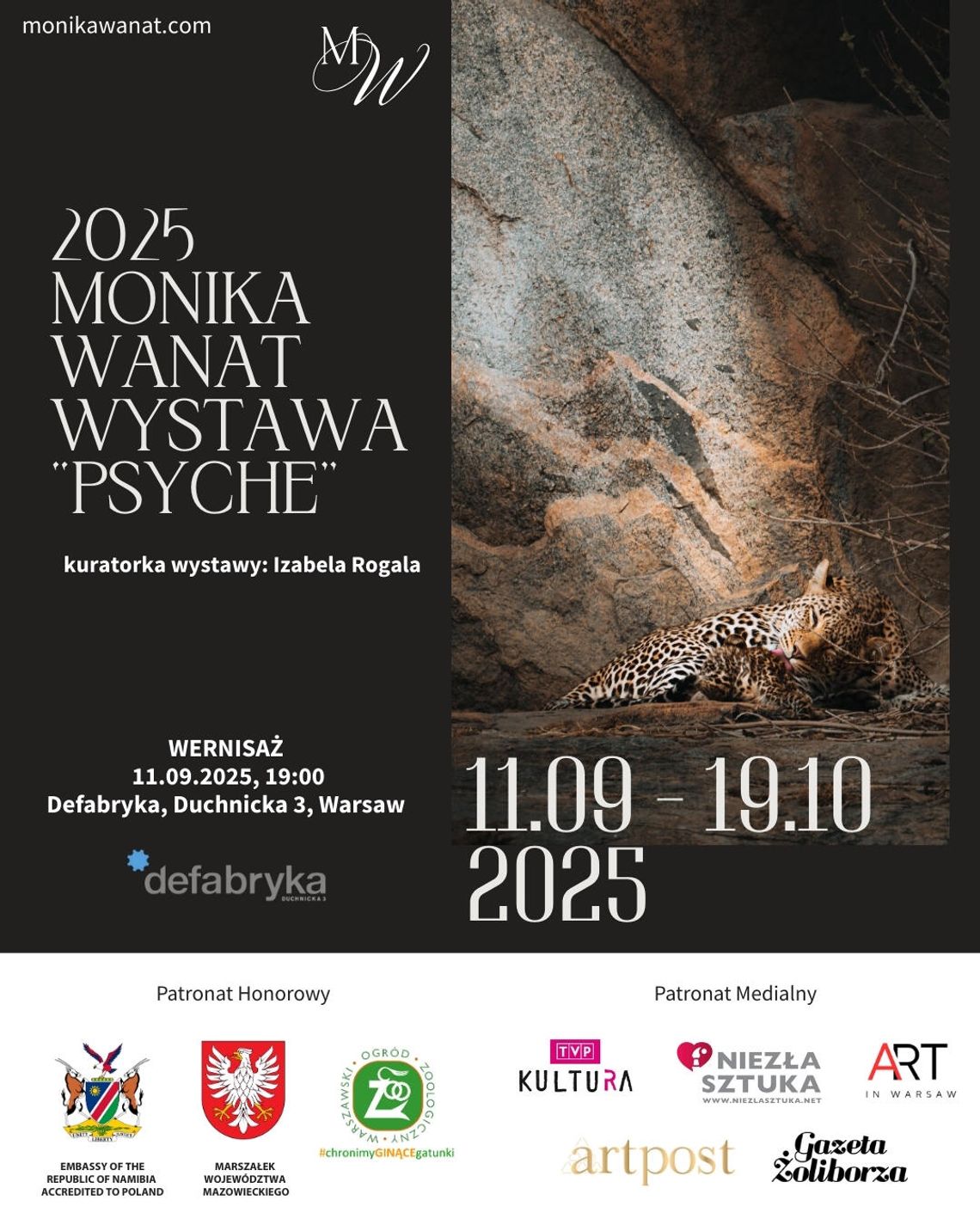 „Psyche” Moniki Wanat – wystawa o emocjach dzikich zwierząt w Defabryce