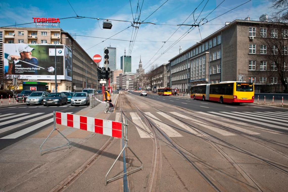Plan remontów warszawskich torów tramwajowych