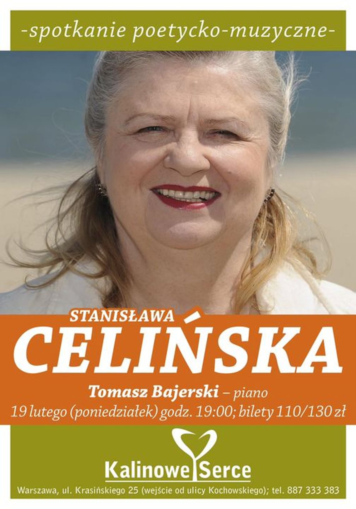 Stanisława Celińska poetycko i muzycznie