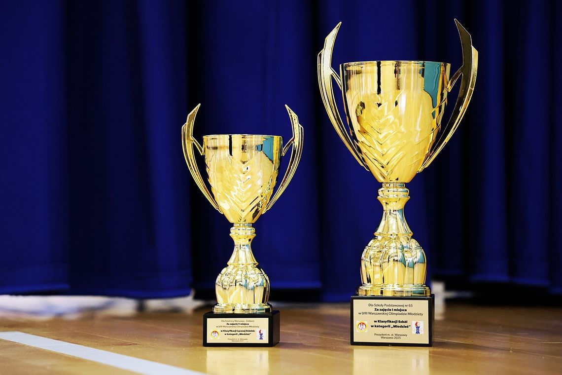 Szkoła Podstawowa nr 65 najlepsza w Warszawskiej Olimpiadzie Młodzieży!