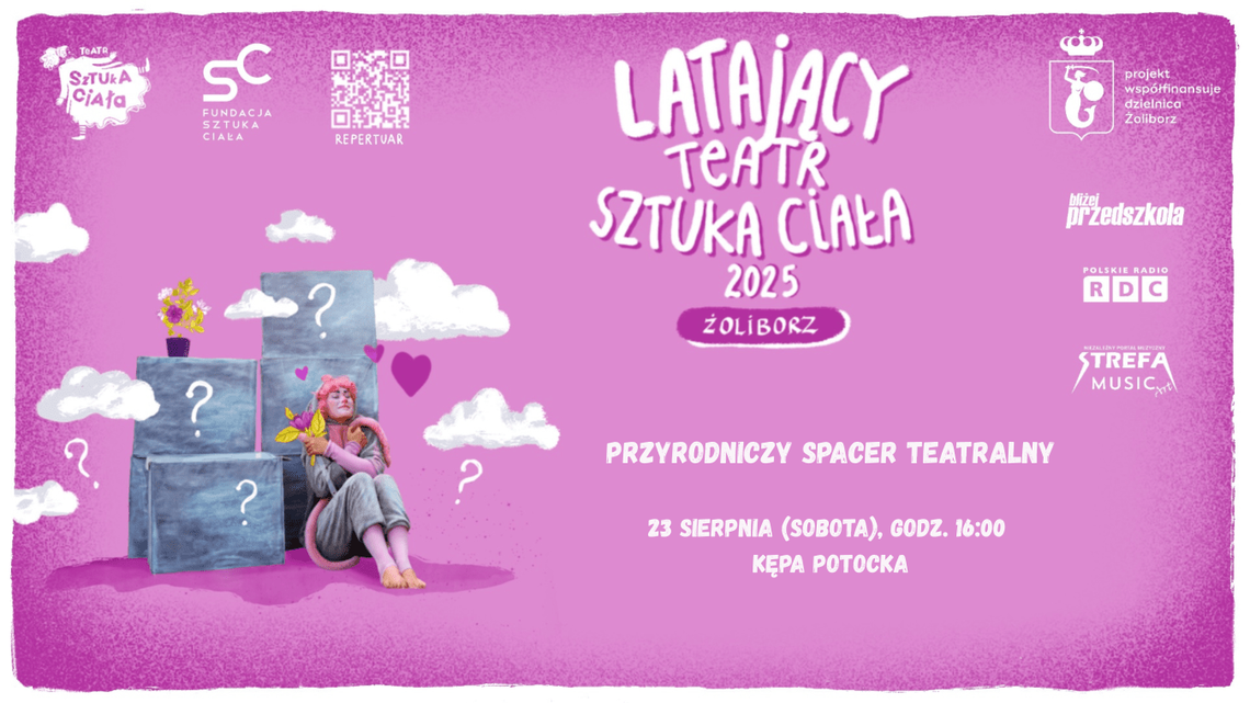 Teatr, który rośnie z ziemi – „Latający Teatr Sztuka Ciała 2025”