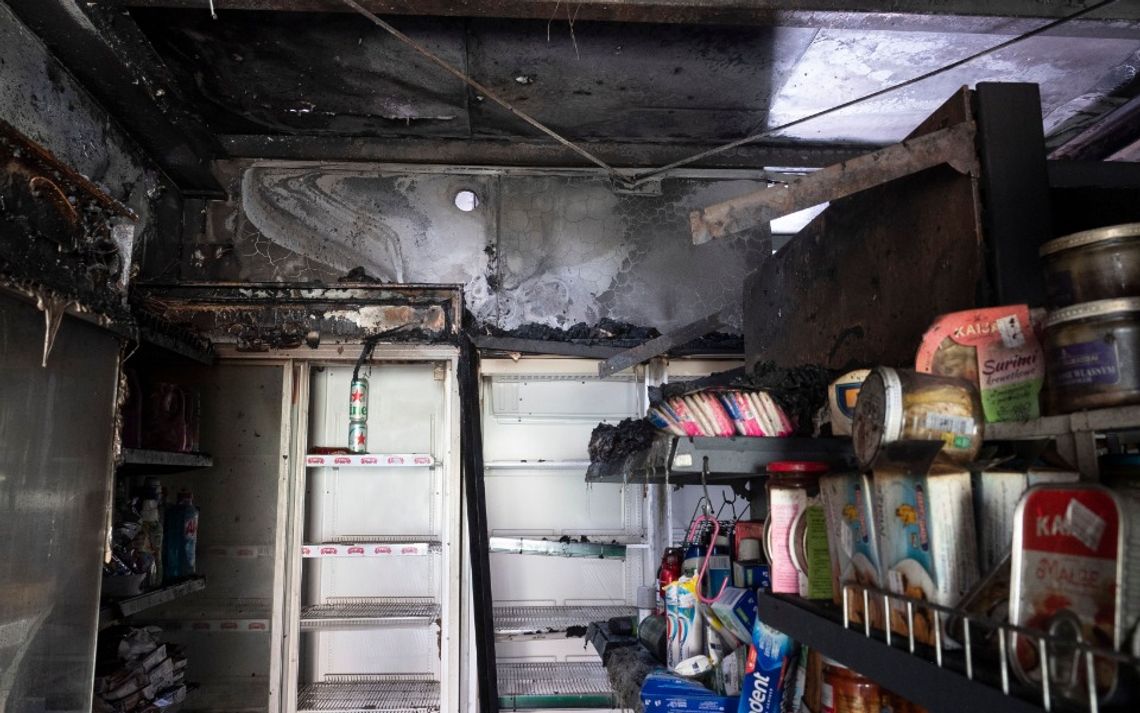 Tragiczny pożar w lokalnym sklepie - Mieszkańcy zbierają fundusze na odbudowę