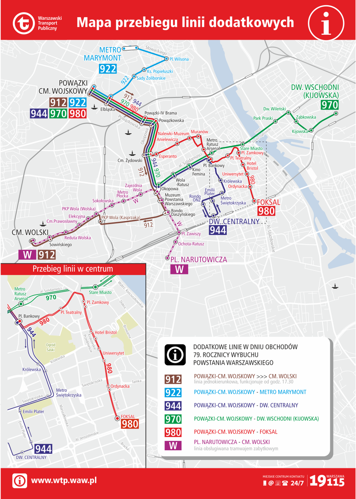 Uwaga! Zmiana trasy autobusów 116 i 518