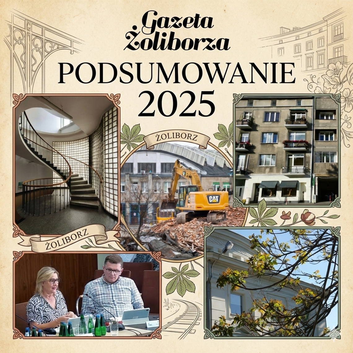 „W Gazecie Żoliborza” napisano... Przegląd najciekawszych wydarzeń i tekstów w 2025 roku