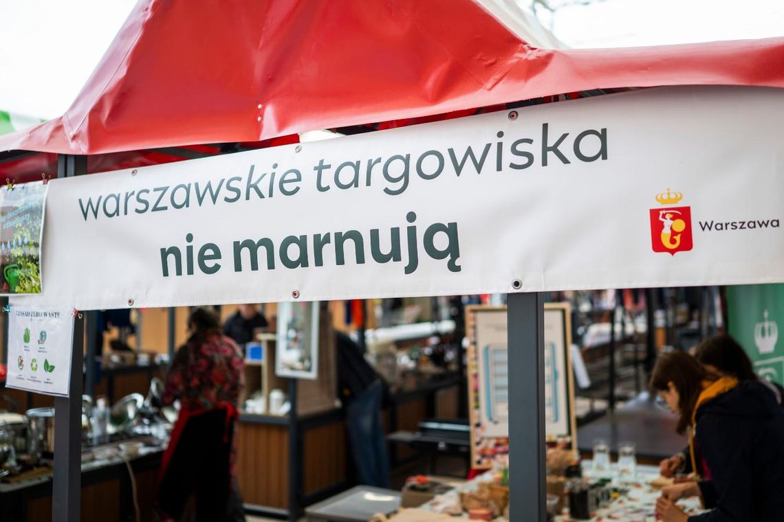 Warszawskie targowiska znów bez marnowania. We wrześniu bezpłatne pokazy i warsztaty Warszawskie targowiska znów bez marnowania. We wrześniu bezpłatne pokazy i warsztaty