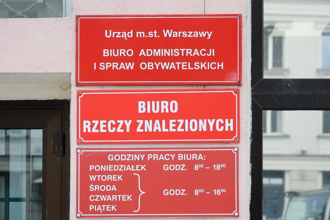 Warszawskie zguby – gdzie szukać i jak odebrać?