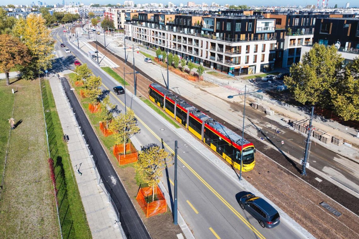 Z Bielan i Żoliborza tramwajem do Wilanowa